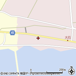 新潟県佐渡市羽茂大石1182周辺の地図
