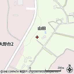 福島県相馬市大坪（表倉）周辺の地図
