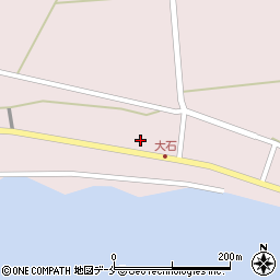 新潟県佐渡市羽茂大石123周辺の地図