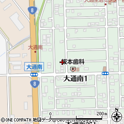 新潟県新潟市南区大通南1丁目51周辺の地図