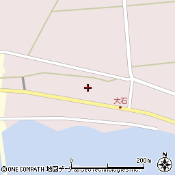 新潟県佐渡市羽茂大石121周辺の地図