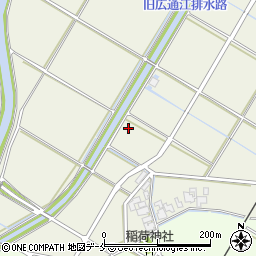 新潟県新潟市西区早潟周辺の地図
