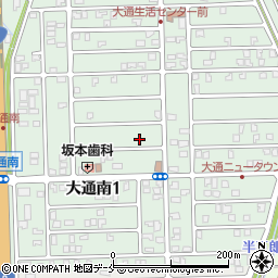 新潟県新潟市南区大通南1丁目131周辺の地図