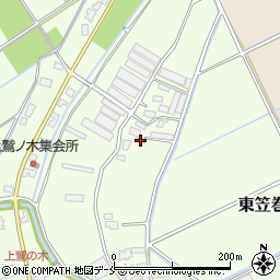 新潟県新潟市南区東笠巻3332周辺の地図