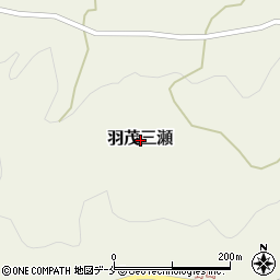 新潟県佐渡市羽茂三瀬周辺の地図