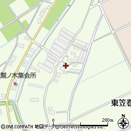 新潟県新潟市南区東笠巻3328-1周辺の地図