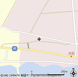 新潟県佐渡市羽茂大石112周辺の地図