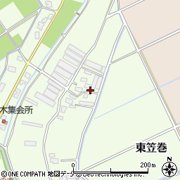 新潟県新潟市南区東笠巻3329周辺の地図