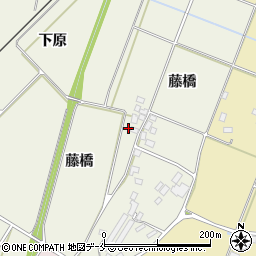 福島県伊達市梁川町新田南藤橋101周辺の地図