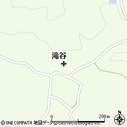 新潟県新発田市滝谷2044周辺の地図
