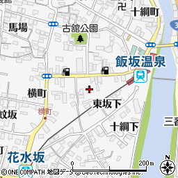 ＰＬ教団飯坂教会周辺の地図