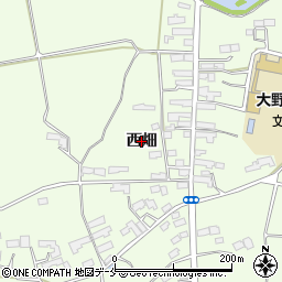 福島県相馬市大坪西畑周辺の地図