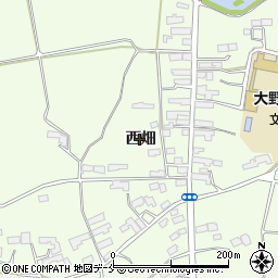 福島県相馬市大坪（西畑）周辺の地図