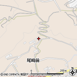 福島県福島市飯坂町中野尾崎41周辺の地図