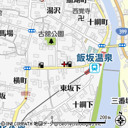 福島県福島市飯坂町立町29-1周辺の地図