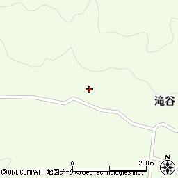 新潟県新発田市滝谷4269周辺の地図