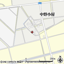 新潟県新潟市西区中野小屋1805周辺の地図