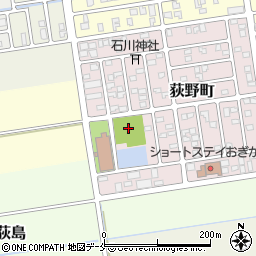荻野公園周辺の地図