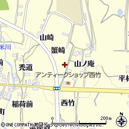 福島県福島市飯坂町湯野岬周辺の地図
