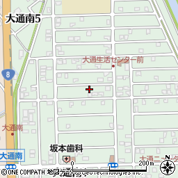 新潟県新潟市南区大通南3丁目205周辺の地図