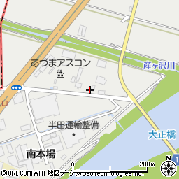 福島液化ガス工業株式会社　伊達工場周辺の地図