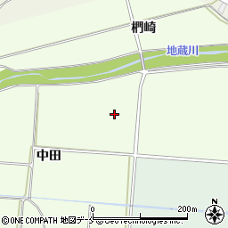 福島県相馬市大坪（中田）周辺の地図