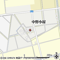 新潟県新潟市西区中野小屋1562-2周辺の地図