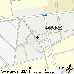 新潟県新潟市西区中野小屋1558周辺の地図