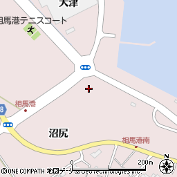 福島県相馬市原釜大津周辺の地図