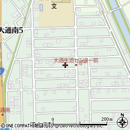 新潟県新潟市南区大通南3丁目159周辺の地図