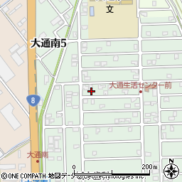 新潟県新潟市南区大通南3丁目168周辺の地図