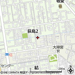 新津田島住宅Ｂ周辺の地図