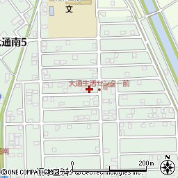 新潟県新潟市南区大通南3丁目157周辺の地図