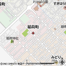 新潟県阿賀野市稲荷町の地図 住所一覧検索 地図マピオン