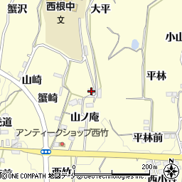 福島県福島市飯坂町湯野大平45周辺の地図