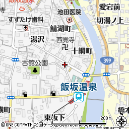 飯坂薬局周辺の地図