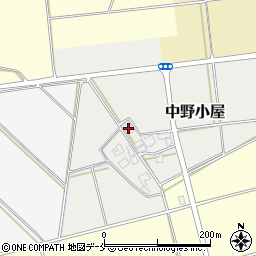 新潟県新潟市西区中野小屋1557周辺の地図