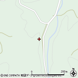 福島県伊達市梁川町白根舘95周辺の地図