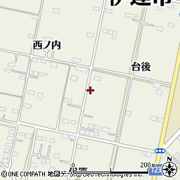 福島県伊達市保原町台後83周辺の地図