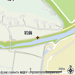 福島県相馬市塚部岩前周辺の地図