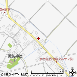 新潟県阿賀野市京ヶ島1678-1周辺の地図