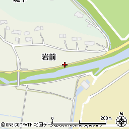 福島県相馬市塚部（岩前）周辺の地図