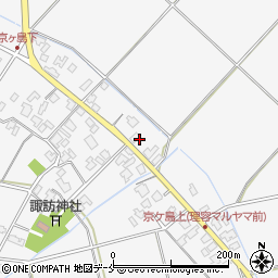 新潟県阿賀野市京ヶ島1678周辺の地図
