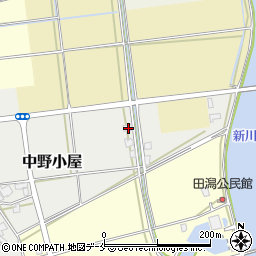 新潟県新潟市西区中野小屋1548周辺の地図