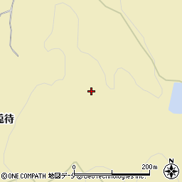 福島県伊達市梁川町大関（下兎待）周辺の地図