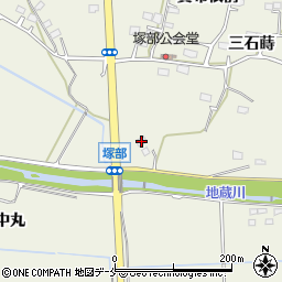 福島県相馬市塚部内城3周辺の地図