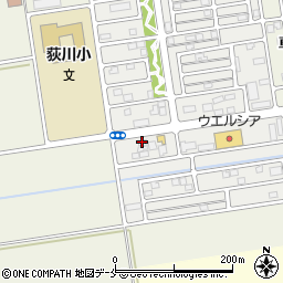荻川どうぶつ病院周辺の地図