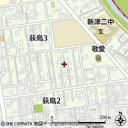 荻島第2幼児公園周辺の地図