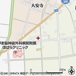 福島県伊達市保原町二井田秋切周辺の地図