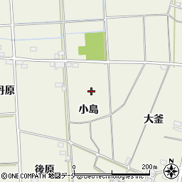 福島県伊達市保原町二井田周辺の地図